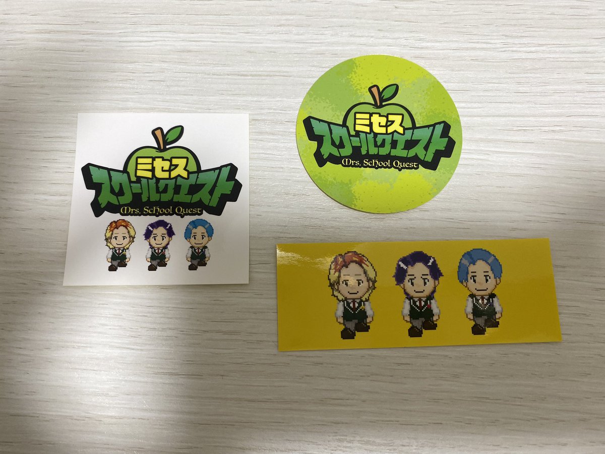 yu080523's tweet photo. ステッカー届いた🥰 https://t.co/8ctBFd6LCv
