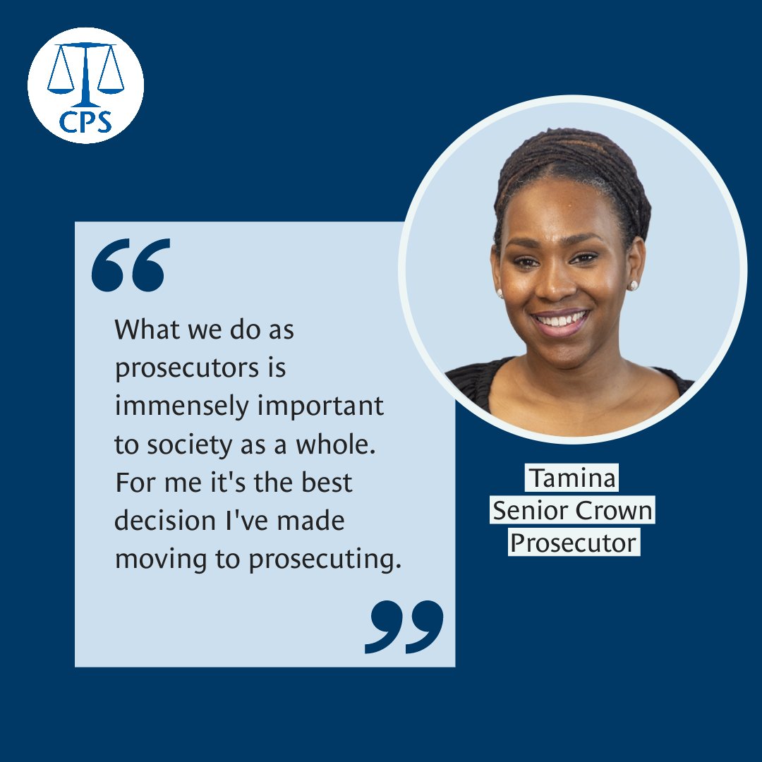 We are currently recruiting Senior Crown Prosecutors to join CPS West Midlands and work on some of our most complex and challenging cases from fraud and firearms offences to corporate manslaughter. Apply before 11:55pm on Sunday 15 October 2023. More: ➡️cps.gov.uk/careers-cps