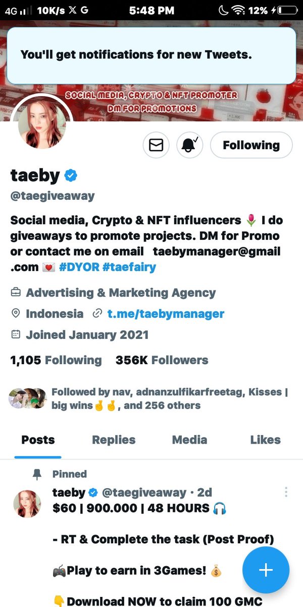 vbigwins's tweet photo. @AliyaCrypto @taegiveaway https://t.co/QUbP8Ga9cy