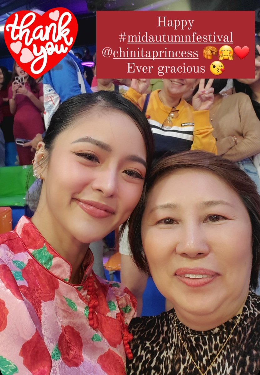 jackiecuddles's tweet photo. Happy #midautumnfestival @prinsesachinita 🥮🤗❤
Ever gracious 😘 #thankyou
#alwaysgotyourback❤️ https://t.co/vJ2CtAwRW4