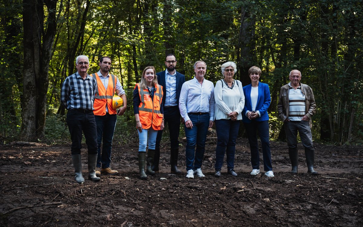 Quel plaisir de découvrir la première concrétisation du dividende écologique ! Financé par les Fonds <a href="/MAIF/">MAIF</a> pr le vivant et Nature 2050 de CDC Biodiversité, ce projet vise à renaturer le Lathan &amp; restaurer ses fonctions premières, écologiques &amp; paysagères.  urlz.fr/nO8G
