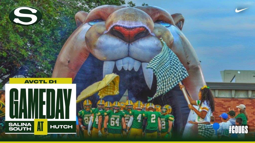 GAMEDAY

🏈 | Salina South at Hutchinson 
⏰ | 7:00
📍 | Gowans Stadium 

📸 • <a href="/brittanypappada/">brittanypappada</a> • <a href="/getsalina311/">Salina311</a> 

#COUGS