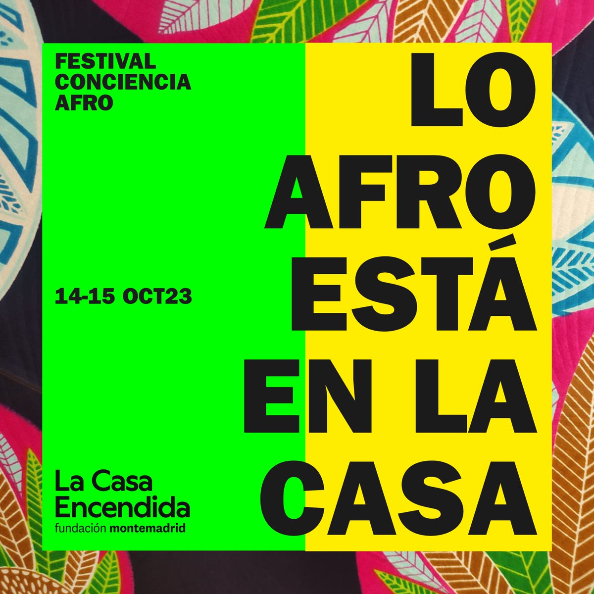 ⭐️ PROGRAMACIÓN
FESTIVAL CONCIENCIA AFRO 2023

conciencia-afro.com/festival-conci…