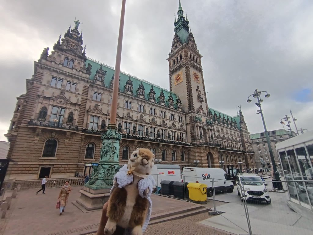 @SpanLabFAU in Hamburg! Luis, <a href="/TobiasHarand/">Tobias Harand</a>, our new chipmunk mascot Ray and myself went to <a href="/desy/">DESY (Deutsch)</a> to do some exciting research on hydrogenase. Thanks to the CEFL and the P11 beamline team for the support! Next stop is <a href="/esrfsynchrotron/">European Synchrotron</a> :)