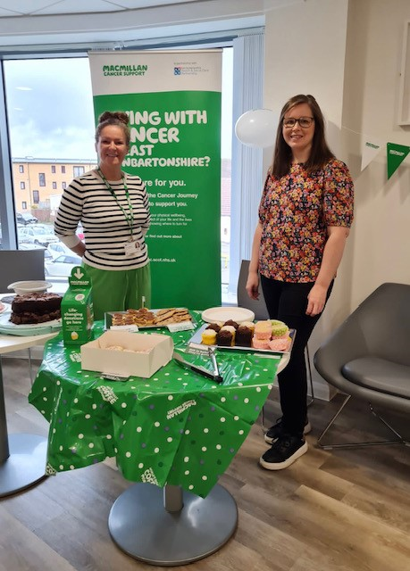 EastDunHSCP's tweet image. Our #MacMillanCoffeeMorning is now officially underway!

1st floor café area of the #KHCC, from 10.30am – 12.30pm….come and sample lots of cake and raise funds for @macmillancancer