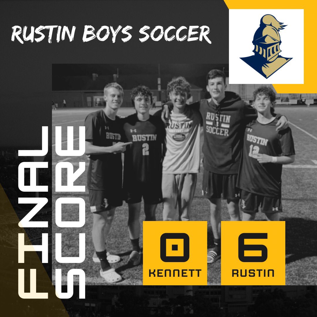 Rustin Boys Soccer tweet media