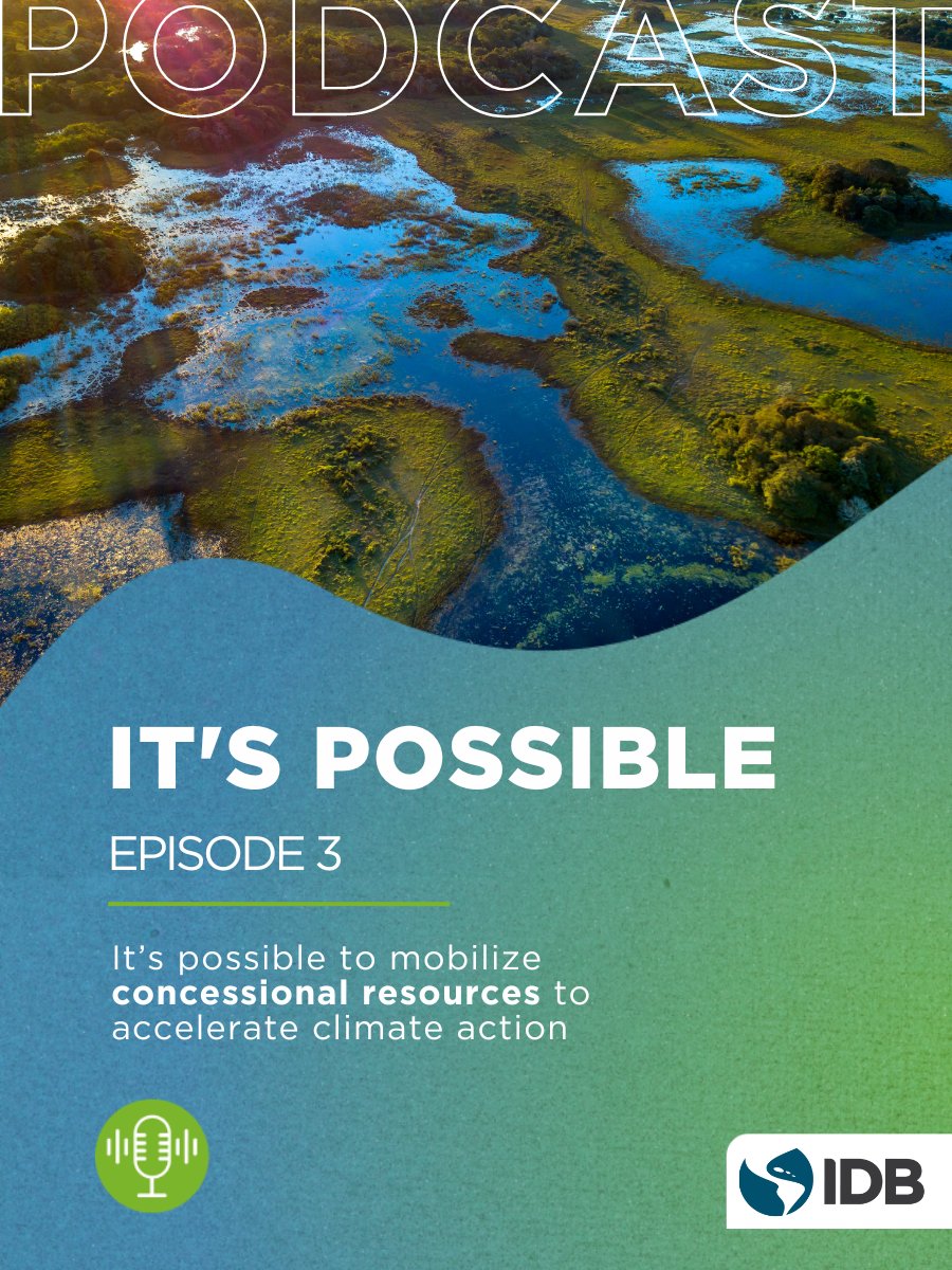 🚗 Break free from commuter boredom! 🎧✨ Hit play and let the journey begin. #ItsPossible. Here are three new episodes: open.spotify.com/show/3XKABJknx… <a href="/the_IDB/">Inter-American Development Bank</a>