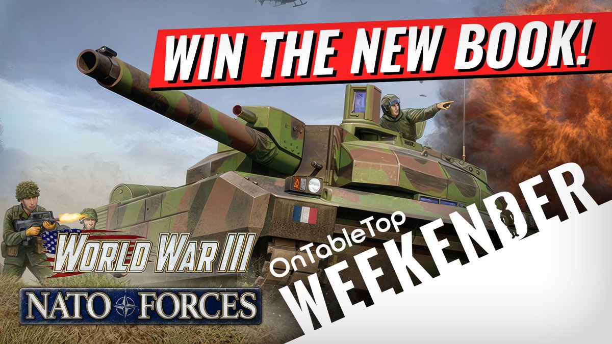 ontabletop's tweet image. Join us for #OTTWeekender where we're talking NATO Forces for @TeamYankeeGame just around the corner PLUS amazing Napoleonic miniatures from Piano Wargames and more! Watch &amp;amp; Comment To Win! youtube.com/watch?v=RT-hWg…