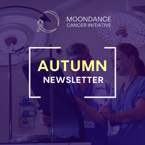 Read our autumn newsletter!

Including: 
🟣Our brand-new podcast series, Cancercast Cymru
🟣Details on an important survey linked to our Enabling Research project 
🟣An update on the Malignancy of Unknown Origin service @BetsiCadwaladr .

Find it here: mailchi.mp/moondance-canc…