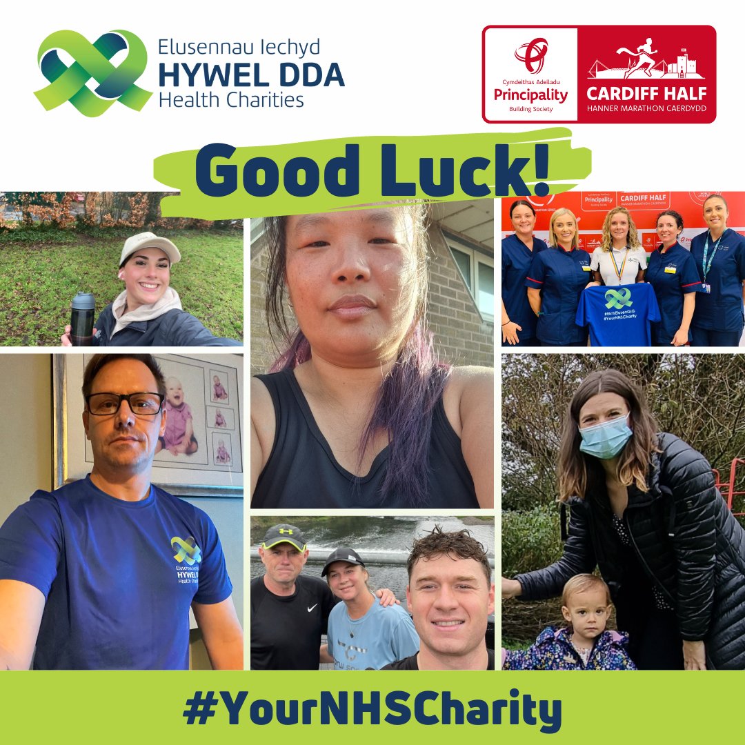 HywelDdaCharity's tweet photo. Best of luck to all the amazing #runners who are supporting Hywel Dda Health Charities in the @Cardiffhalf today! 🏃♂️🏃♀️
We’re so grateful for your incredible support! 💚
#YourNHSCharity #RunCardiff https://t.co/lqhyjtbkV9