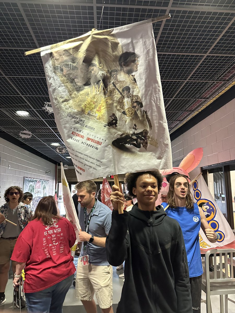 Jossmithcoach's tweet photo. You haven’t lived until you experience the @NewTechCoppell Olympics! #nthcinnovate #CISDWorkingTogether #CISDMissionPossible https://t.co/w40rVNE2Yv