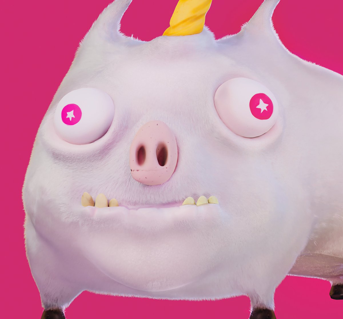 kadynngd's tweet photo. Some pigacorn vibe
#cute
#spooky #3d #blender https://t.co/0EBInxIeBF