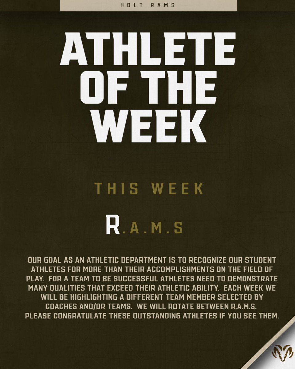 HoltAthletics's tweet photo. https://t.co/MMVKvCvbgS