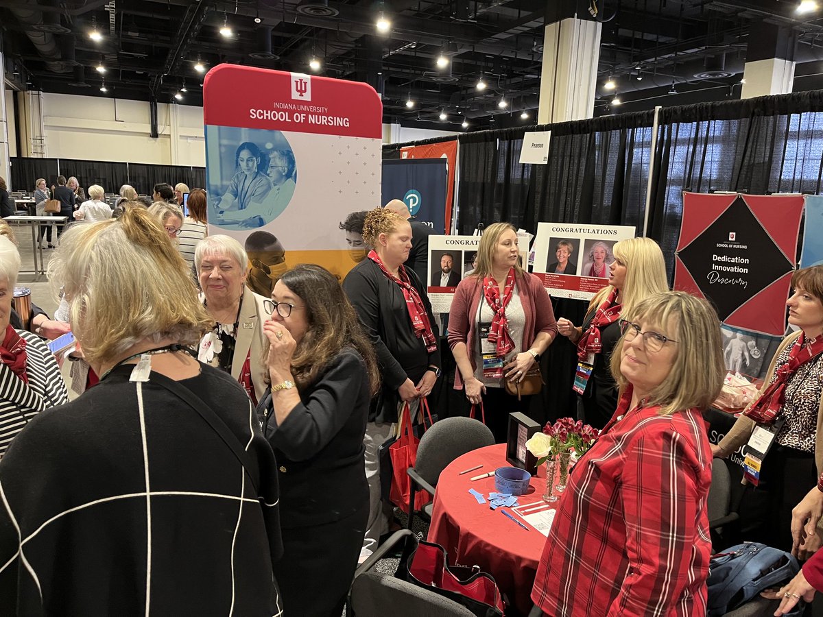 IUSON booth is buzzing, stop by and catch the excitement! <a href="/iuson/">guda</a> ⁦<a href="/IUPUI/">IUPUI</a>⁩ ⁦<a href="/NLN/">National League for Nursing</a>⁩