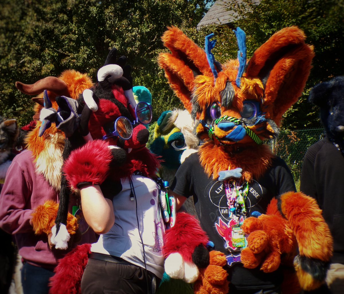 Happy #FursuitFriday with my <a href="/Nayru_fur/">nayru</a> 
📸<a href="/MaximeJeanne4/">Maxime-Jeanne 🐻(Commissions closed) #FBL13</a>