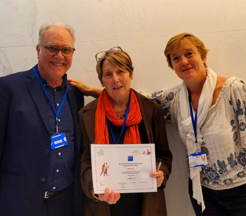 Anne Bramard Blagny (@abramardblagny) on Twitter photo Toute l’équipe est très fière d’annoncer
que Anne Bramard Blagny s’est vue remettre ce matin, en avant première de la <a href="/semainebleue/">Semaine Bleue</a> 💙 et en présen de Mme la Ministre <a href="/auroreberge/">Aurore Bergé</a>, un prix Fondation de France 🏆 pour son action #Tango
Un grand merci au jury ! <a href="/Fondationfrance/">Fondation de France</a> Toute l’équipe est très fière d’annoncer
que Anne Bramard Blagny s’est vue remettre ce matin, en avant première de la <a href="/semainebleue/">Semaine Bleue</a> 💙 et en présen de Mme la Ministre <a href="/auroreberge/">Aurore Bergé</a>, un prix Fondation de France 🏆 pour son action #Tango
Un grand merci au jury ! <a href="/Fondationfrance/">Fondation de France</a>