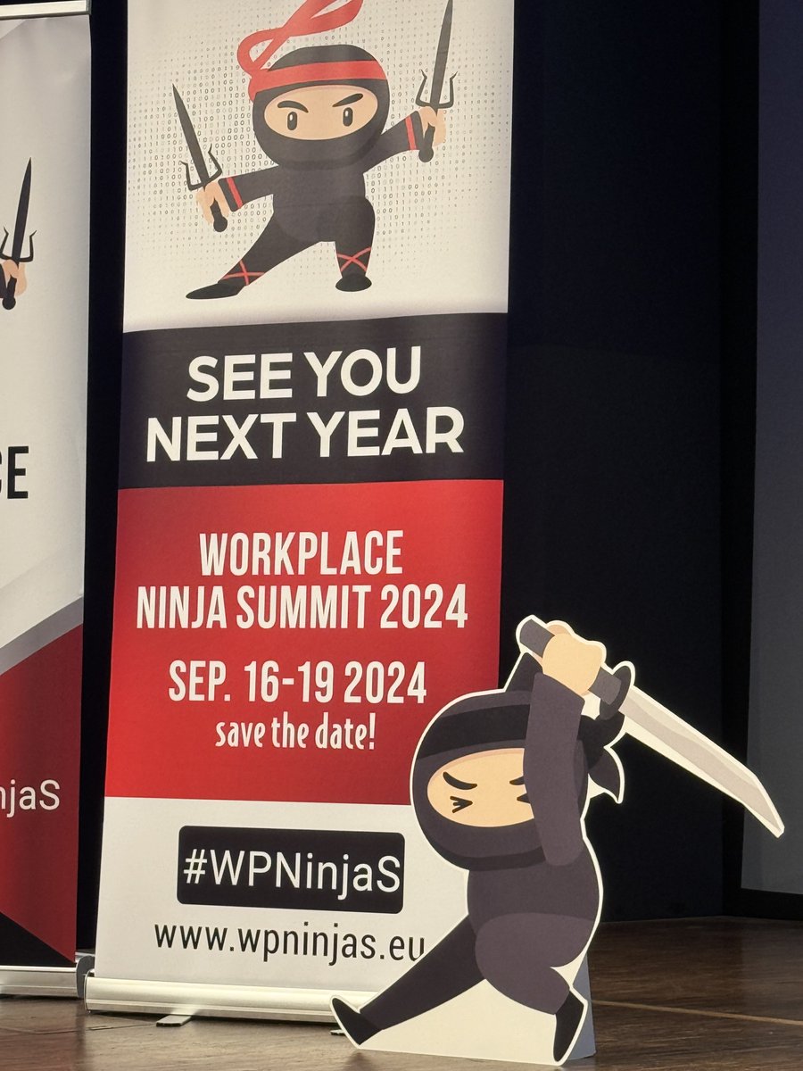 #WPNinjaS are back in September 2024 - see you next year!