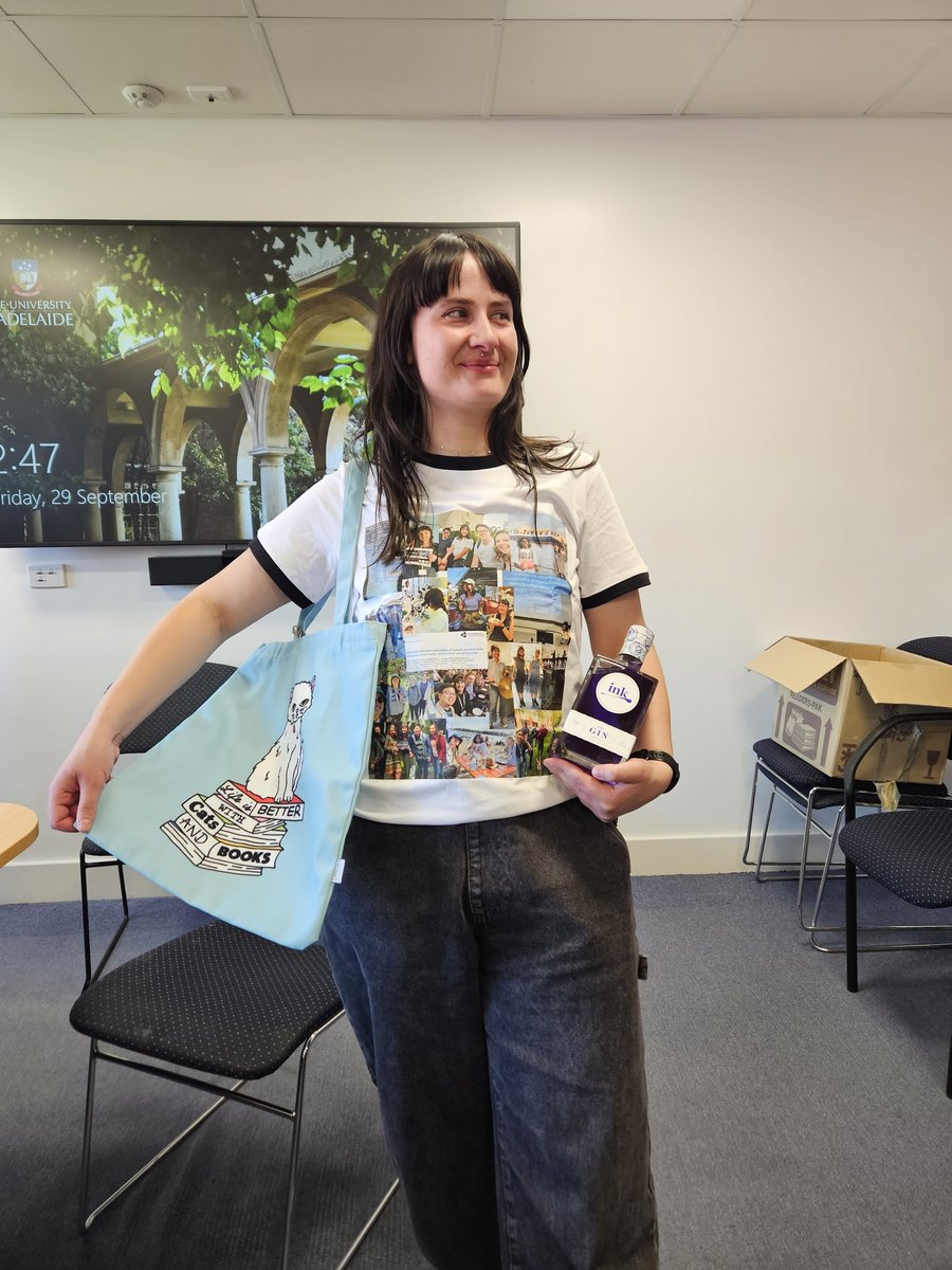 Ornella (@_ornellar) on Twitter photo Today, we bid farewell to one of the best from <a href="/Wilson_LabUofA/">Danny Wilson</a>, aka @jillychims.
Our loss becomes <a href="/WEHI_research/">WEHI (Walter and Eliza Hall Institute)</a>'s massive gain. Take care of her pls Melbourne x Today, we bid farewell to one of the best from <a href="/Wilson_LabUofA/">Danny Wilson</a>, aka @jillychims.
Our loss becomes <a href="/WEHI_research/">WEHI (Walter and Eliza Hall Institute)</a>'s massive gain. Take care of her pls Melbourne x