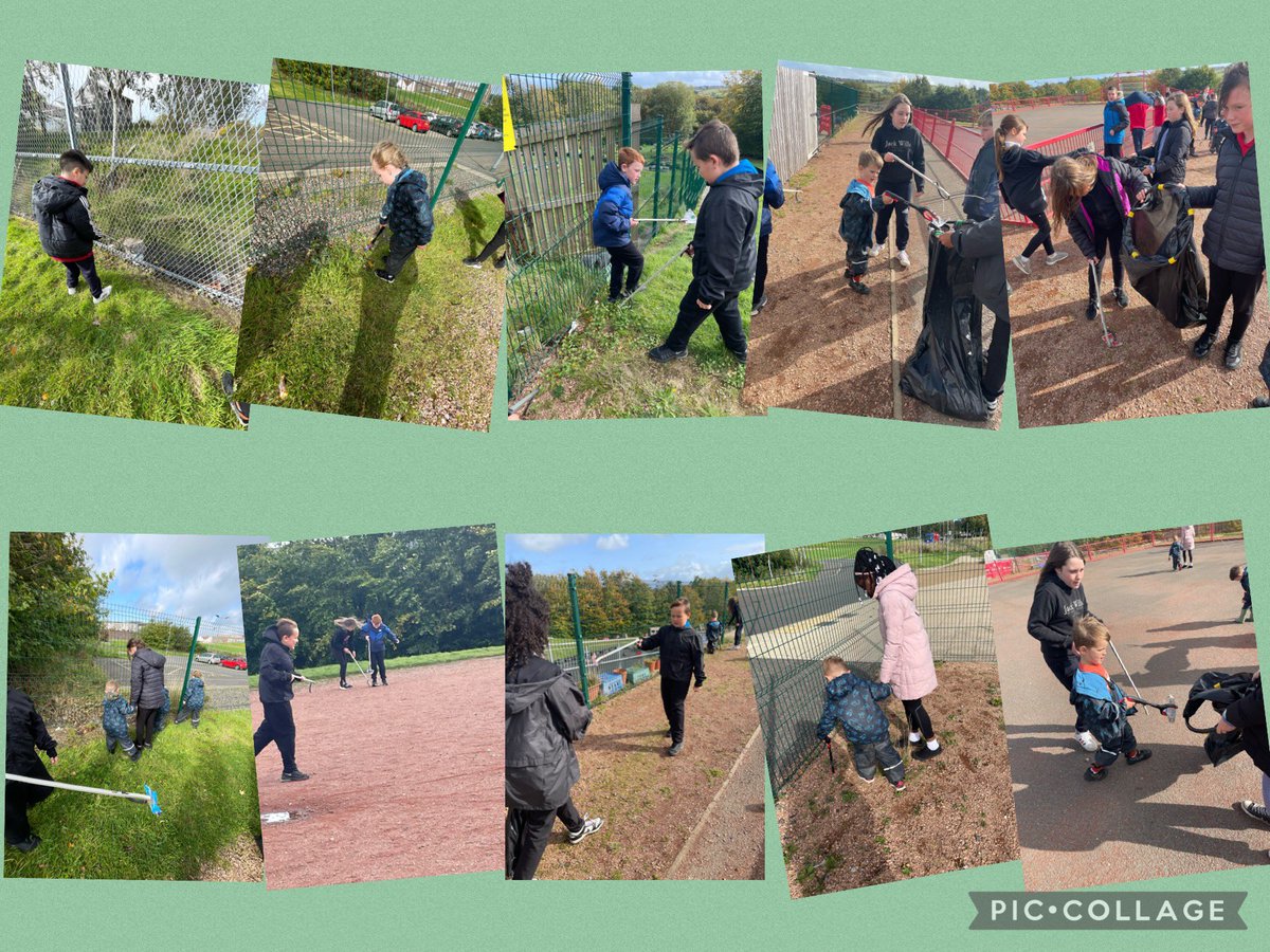 MissHurrenHPS's tweet photo. What a fab way to round off #climateactionweek for @KSBScotland A litter pick with our Nursery Buddies 🥰 Everyone did a great job to help keep our playground and surrounding area clean and tidy! @GlenburnELCC @eco_HPS @HPS_RotaKids https://t.co/AI9qhtZ0SK