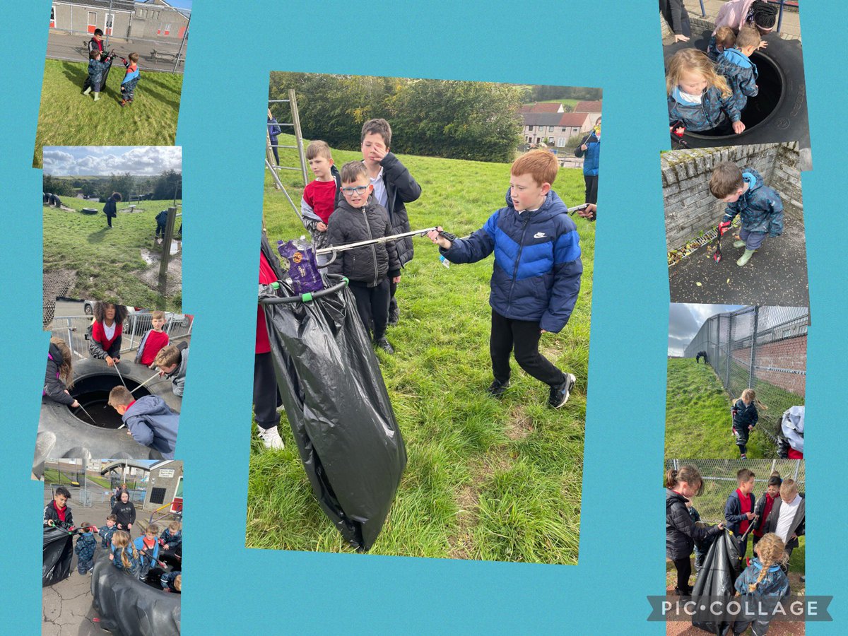 MissHurrenHPS's tweet photo. What a fab way to round off #climateactionweek for @KSBScotland A litter pick with our Nursery Buddies 🥰 Everyone did a great job to help keep our playground and surrounding area clean and tidy! @GlenburnELCC @eco_HPS @HPS_RotaKids https://t.co/AI9qhtZ0SK