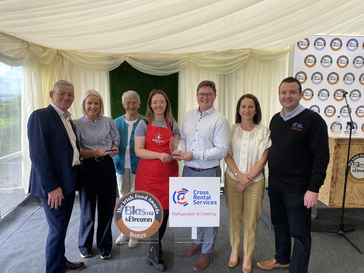 Delighted to have won awards for <a href="/TescoIrl/">Tesco Ireland</a> Tesco Finest Vanilla Yogurt and <a href="/Aldi_Ireland/">Aldi Ireland</a> Specially Selected Lemon Curd Yogurt at <a href="/BlasNahEireann/">Blas na hÉireann</a> #Blas2023