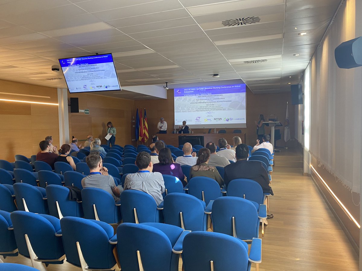 Congrats to the winners on Best Paper #PROVE23 #ETSII #UPV