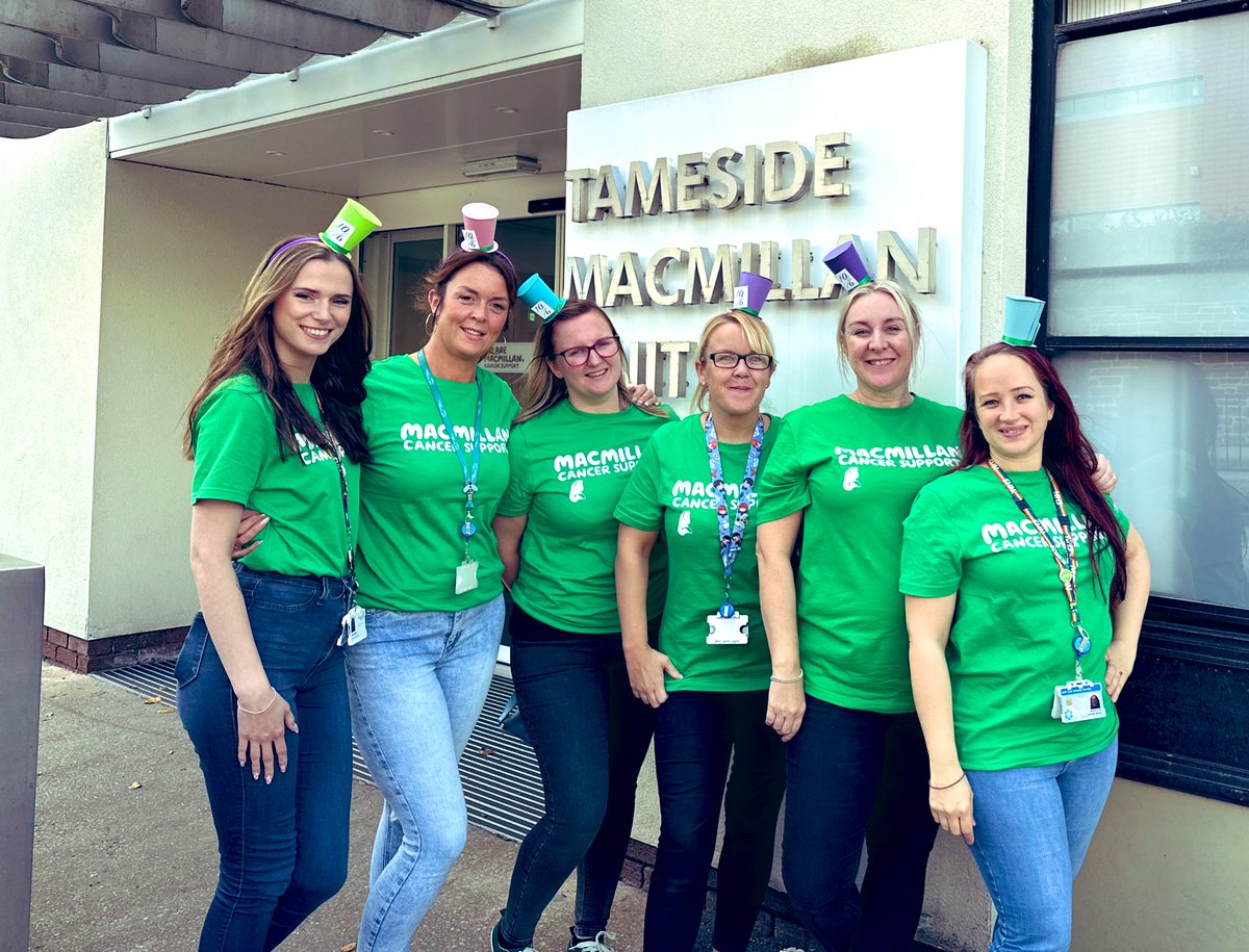We raised £1200 for Macmillan Coffee morning! 💚☕️ to see staff at Tameside Hospital and people in the Tameside borough come together to raise for a special cause, it makes all the planning worth it! 💚