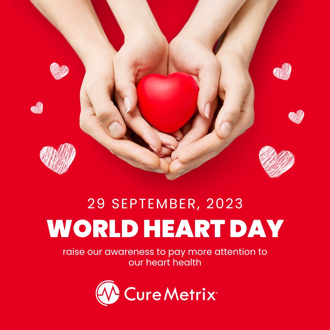 ❤️At CureMetrix, we believe in the power of technology to save lives, and today, we celebrate the heartbeat of life itself – your heart! Happy World Heart Day from all of us at CureMetrix. #worldheartday23 #WorldHeartDay