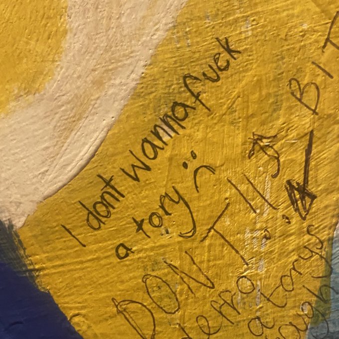 love love love anti-tory graffiti in womens bathrooms https://t.co/ZN49u1Zn9g