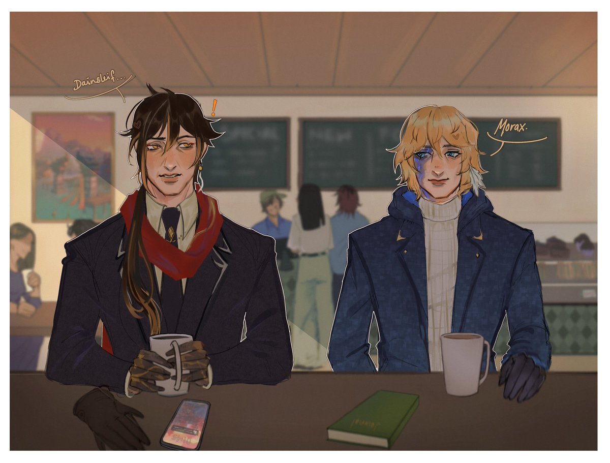 zhongdain piece i did in collaboration with <a href="/_cranehusband/">ˏˋ°•*⁀➷ PERCY. 🎶</a> for the <a href="/genshinbigbang/">Genshin Rarepair: Big Bang</a> !!

.
their accompanying fic will be linked below 🌟  #zhongdain #grpbb23