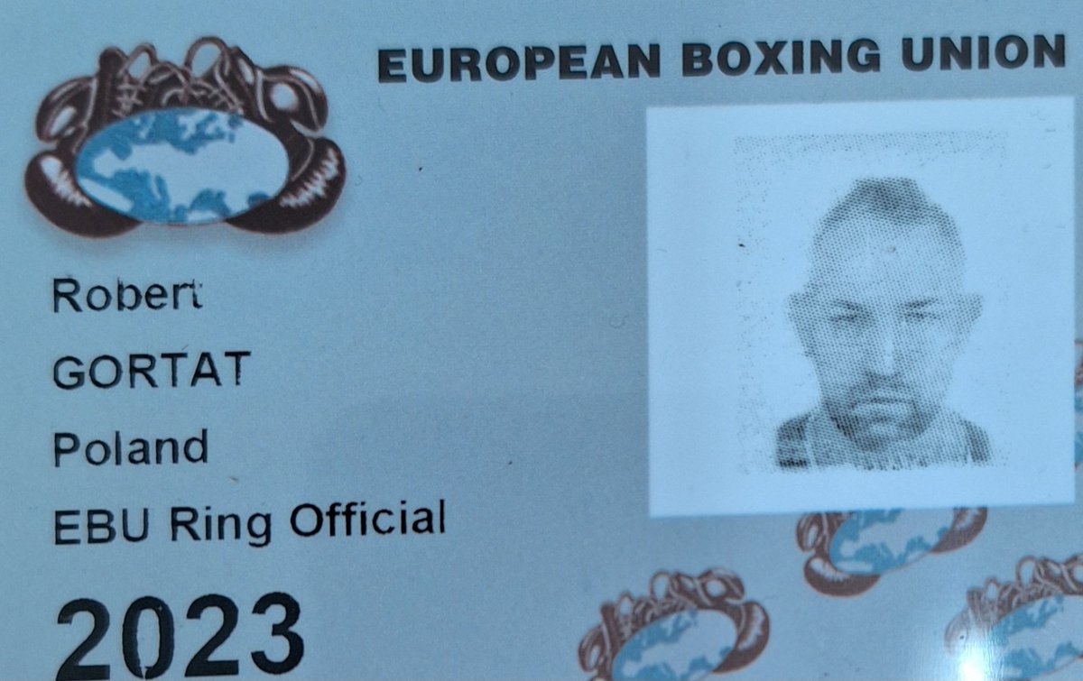 Mogę się pochwalić, że oficjalnie jestem sędzią EBU