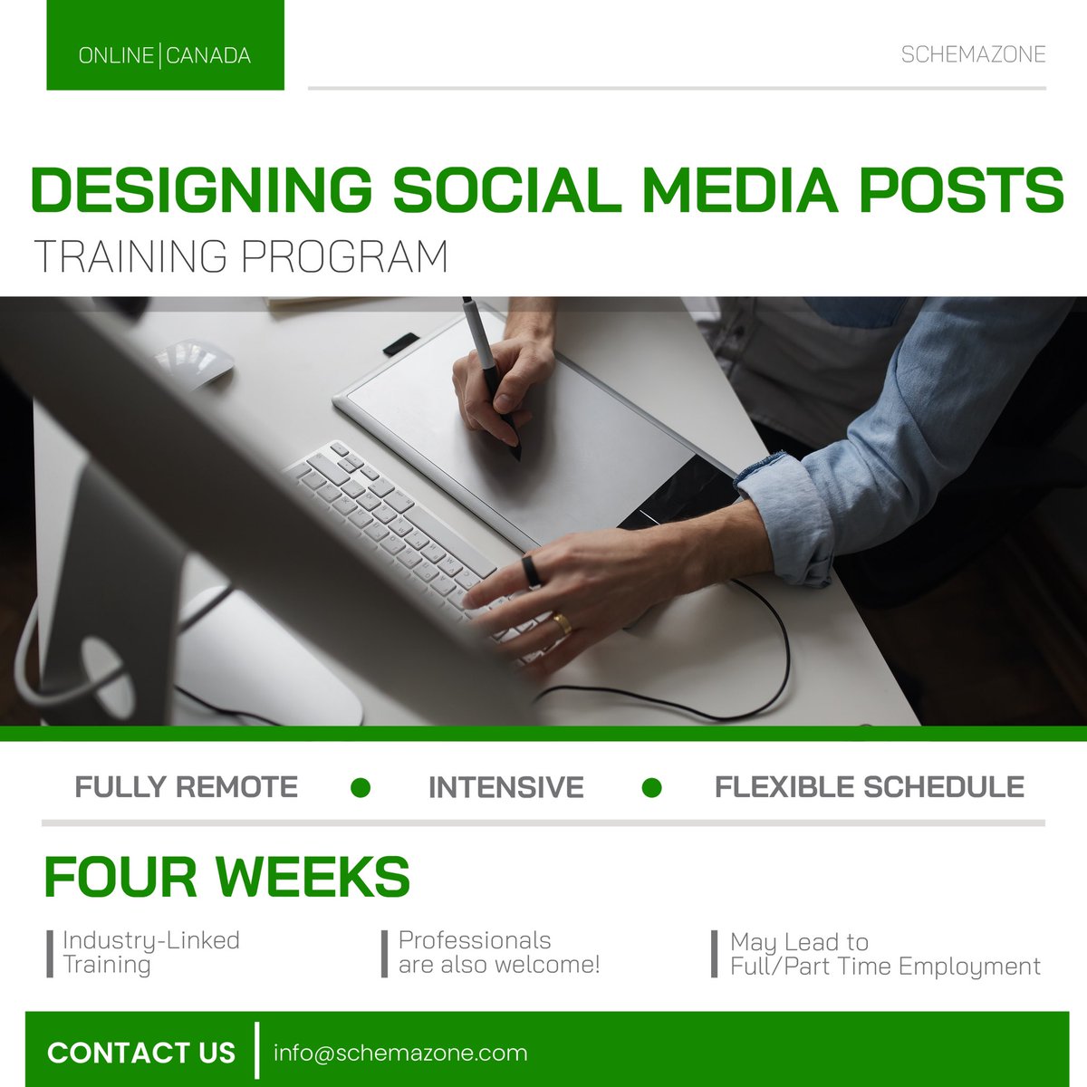 Elevate your social media game with our exclusive course on crafting compelling posts that captivate your audience! 
#SocialMediaMastery #SocialMediaContent #LevelUpYourPosts
schemazone.com/product/design…
info@schemazone.com