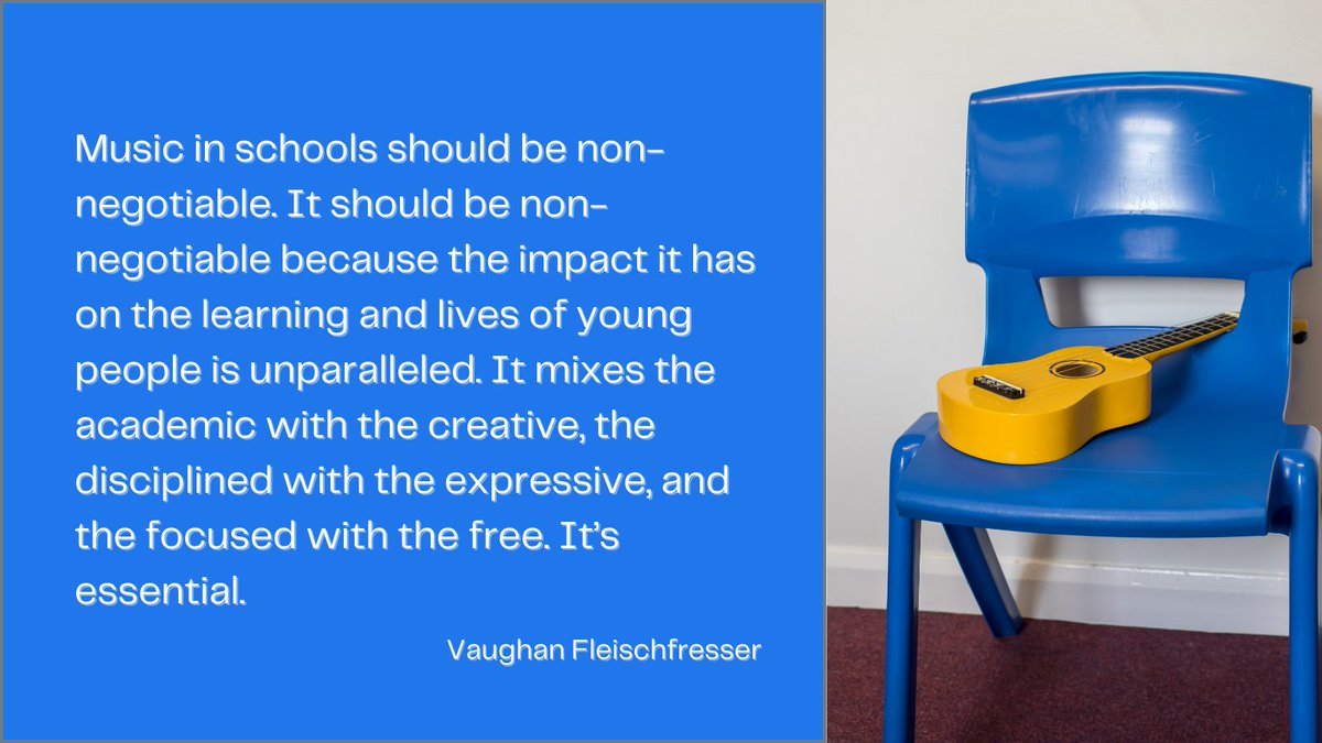 Music in schools should be non-negotiable.
