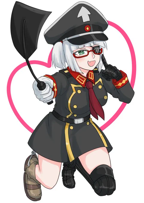 #軍服の日そんな素敵な日だったんですか?!じゃあウチのオリキャラ上げますね 