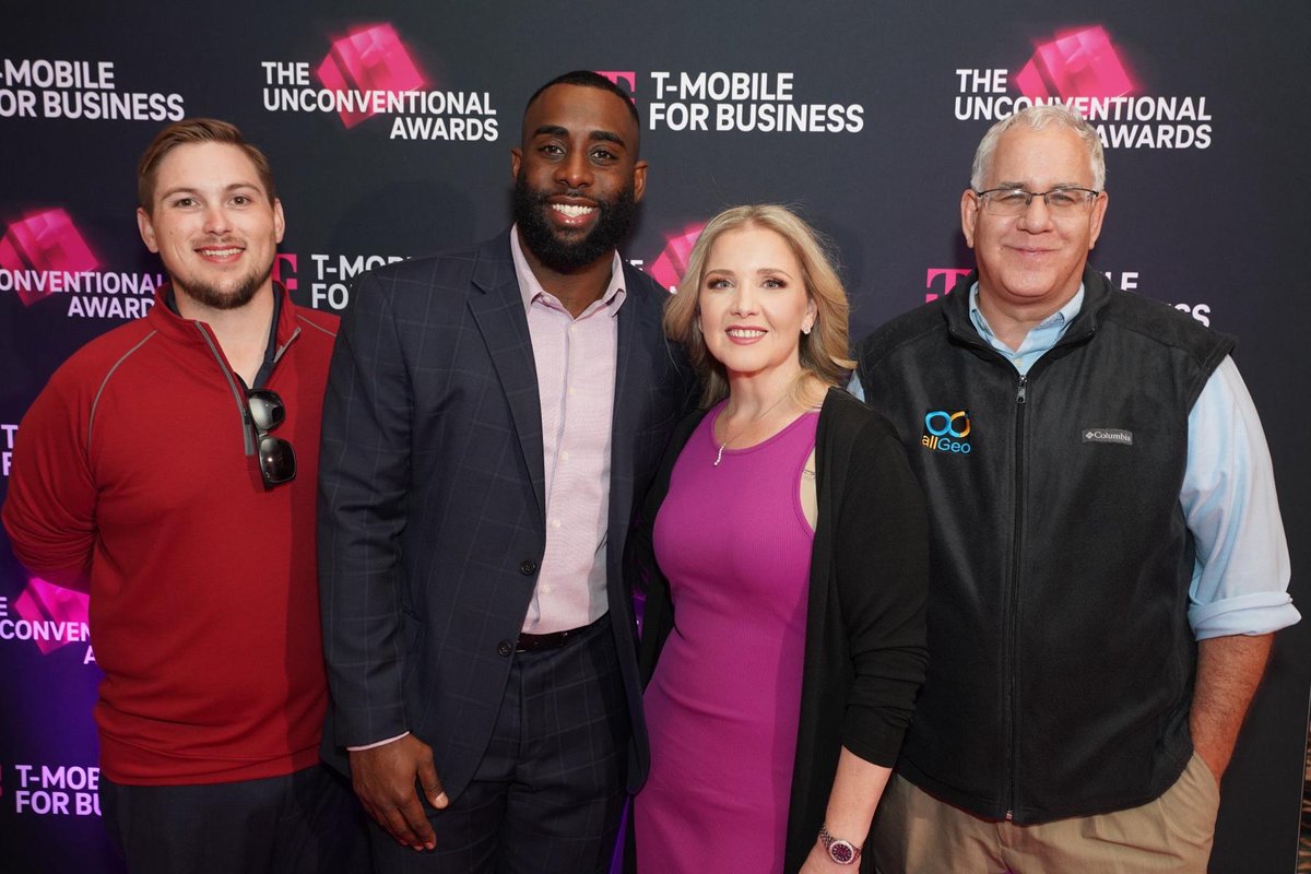 We are proud to announce we have won the 2nd place award for Employee Enablement at the T-Mobile Unconventional Awards! Thank you to <a href="/TMobileBusiness/">T-Mobile Business</a> for hosting this amazing event!

#BuildingGreatThings #UnconventionalAwards #UnconventionalThinking
#MWC23