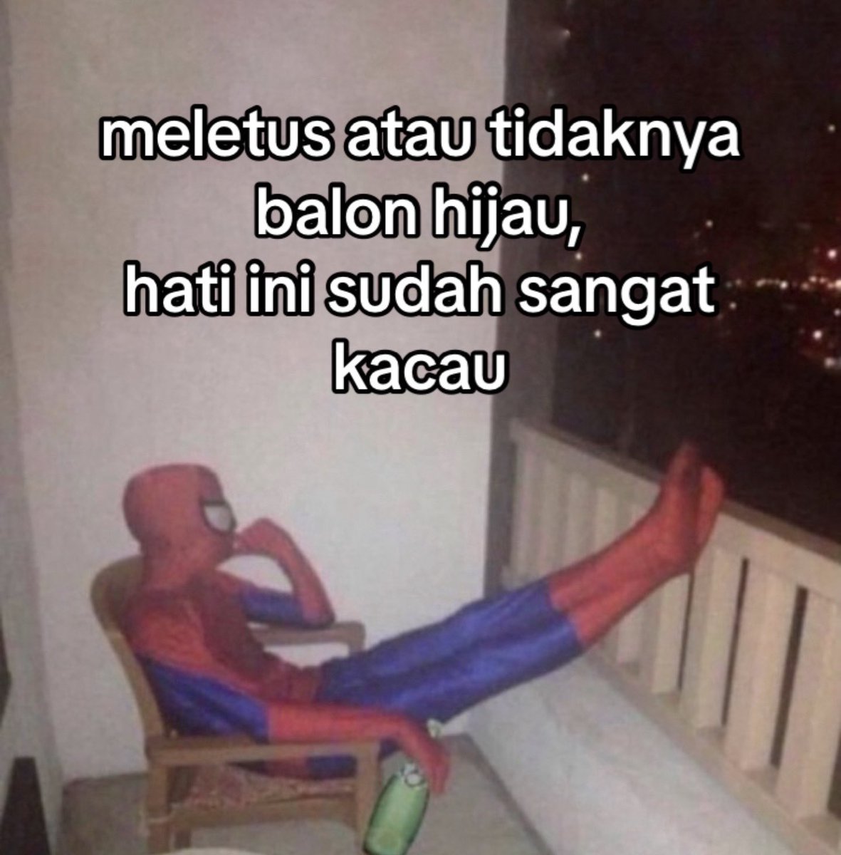 real sangat kacau.