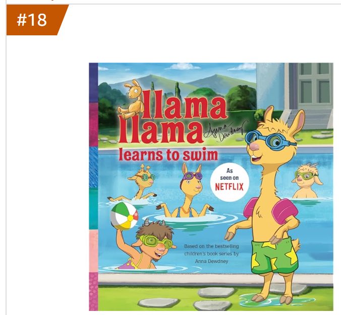 EastWestLit's tweet image. Look at all the LLAMA LLAMA @AnnaDewdney books on Amazon #bestsellers (9.25)  /

LL RED PAJAMA = Number ONE Best Seller in Children's Mammal Books!
👇🏽👇🏽👇🏽And more…. 🧵📚❤️ @VikingChildrens @PenguinClass #Reading #ReadToAChild 📚❤️