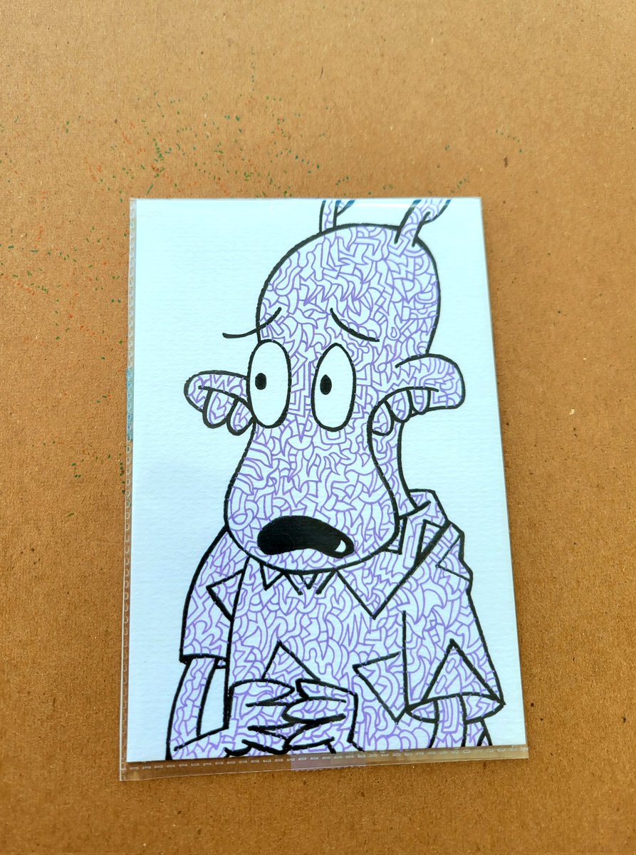 MiloCreates's tweet photo. Rocko x WDUC.
#milobart #abstractart #popculture #rocko #90sKid #linedesign https://t.co/kRGJHnntPO