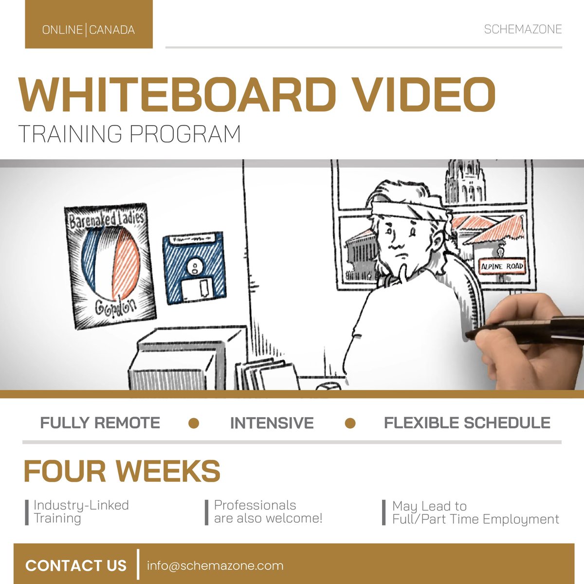 Unleash your potential with our Whiteboard Video Training Program! 🎥🌟 Master the art of captivating storytelling and engaging visuals. Join us on this journey of turning ideas into dynamic videos! #WhiteboardVideoMastery #Storytelling
schemazone.com/product/whiteb…
info@schemazone.com