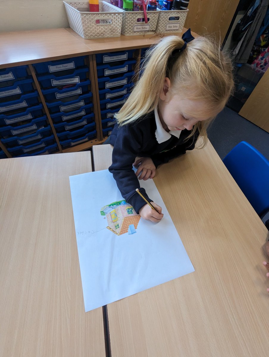 Snug, grand, cozy, strong and sturdy were just some of the brilliant adjectives Year One used to describe the brick house today. <a href="/BarntonMissR/">Miss Rutter</a>