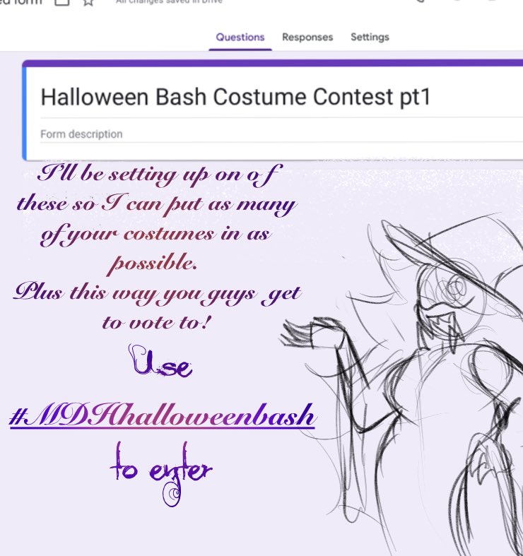 I_Do_Tings_'s tweet photo. #murderdronehigh #MDHhalloweenbash #murderdroneshigh 

It’s the spooky season, that means horrific costumes!

(Any qestions you have don’t be afraid to ask :3 ) https://t.co/0BPGnIiBM2
