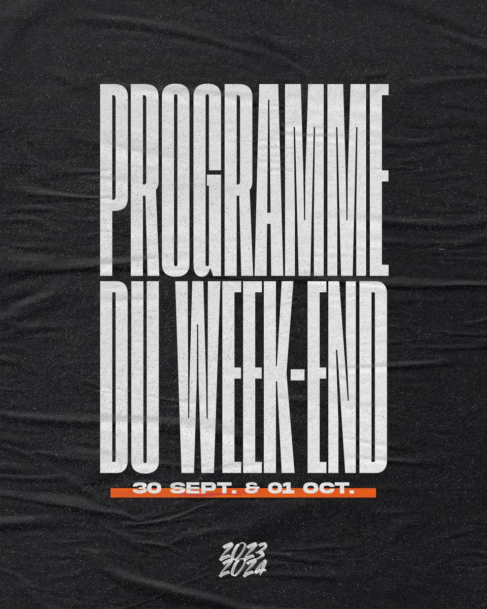 LoudeacOSC's tweet image. [PROGRAMME DU WEEK-END]

Voici les différentes rencontres de nos 𝑻𝒂𝒏𝒈𝒐𝒔 dans les différentes catégories ce week-end.

Nous vous attendons nombreux sur les bords des terrains à venir encourager nos Tangos 📣🔥

#𝑨𝑳𝑳𝑬𝒁𝑻𝑨𝑵𝑮𝑶𝑺🧡🖤