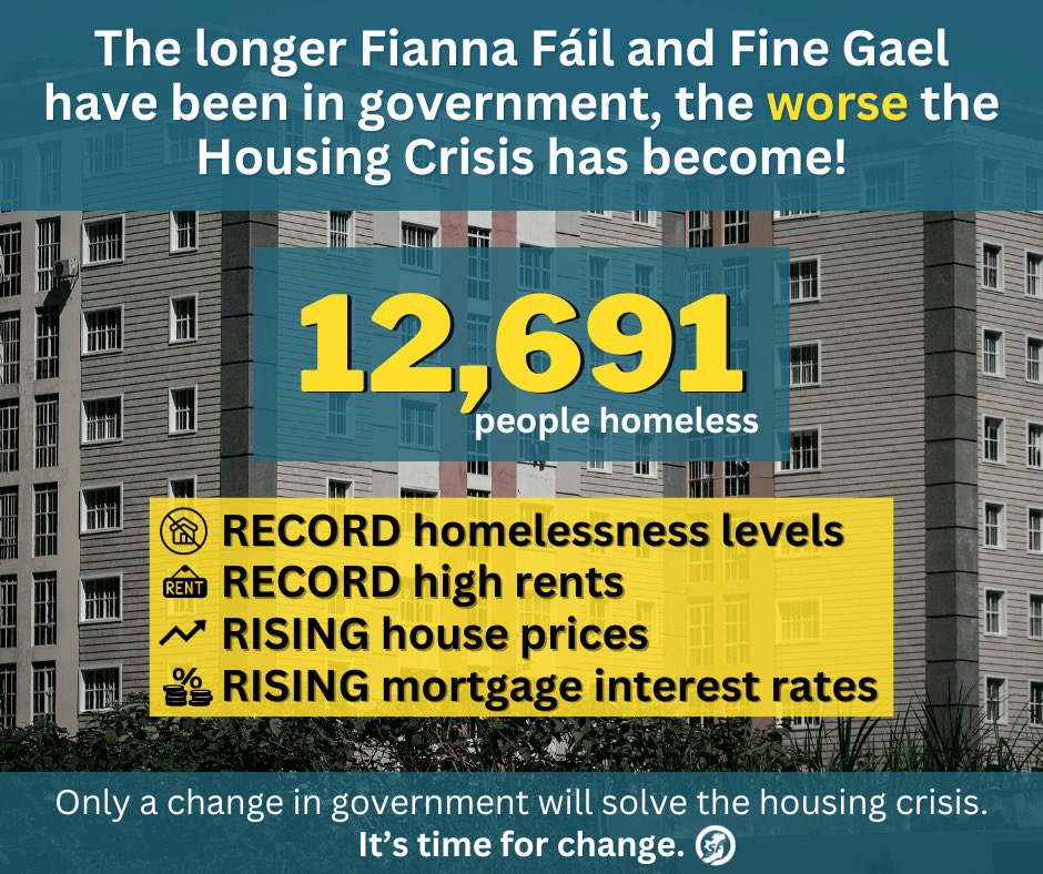 QuinlivanTD's tweet photo. So after 2 constituency clinics today 

1 person slept in a bin recently
1 person was told to stay in the ED at UHL as no #EmergencyAccommodation available in #Limerick 

How’s your Housing For All going @DarraghOBrienTD https://t.co/nErhYp0rq1