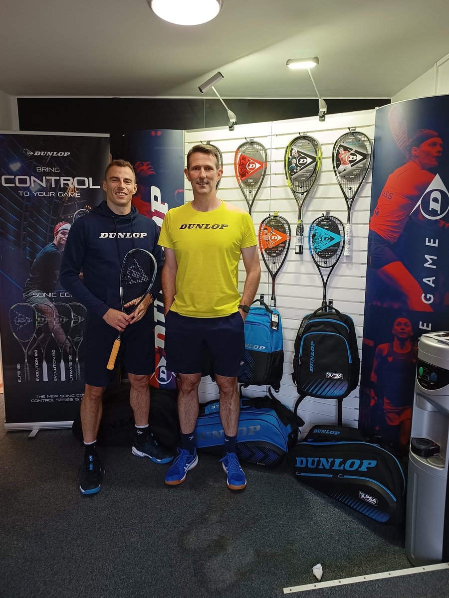 The Wolf <a href="/nickmatthew/">Nick Matthew OBE</a> has arrived <a href="/SquashRhiwbina1/">Rhiwbina Squash Club</a> junior sessions will start shortly. <a href="/sqwales/">🏴󠁧󠁢󠁷󠁬󠁳󠁿 SQUASH WALES</a> <a href="/Dunlop_UK/">Dunlop UK</a> here with all the gear! 🏴󠁧󠁢󠁷󠁬󠁳󠁿