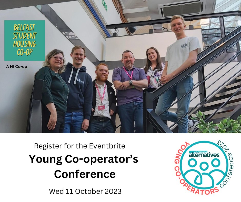 Housing co-ops are a great way to tackle the housing issues for young people in Northern Ireland. Join us at the Young Co-operators Conference 2023 on Oct 11 and find out how you can get involved. Book your place here tinyurl.com/mrmwdbr8