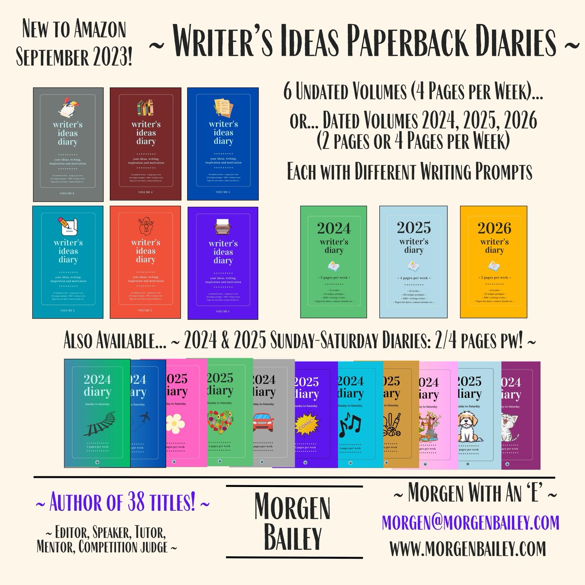 It's that time of year again... #writersideasdiary #writersideasdiaries #writersdiaries #writersdiary #ideasdiary #ideasdiaries #diaryforwriters #diariesforwriters #sundaytosaturdaydiary #sundaytosaturdaydiaries #amazondiary #sundaydiary #sundaydiaries #themeddiary #themeddiaries