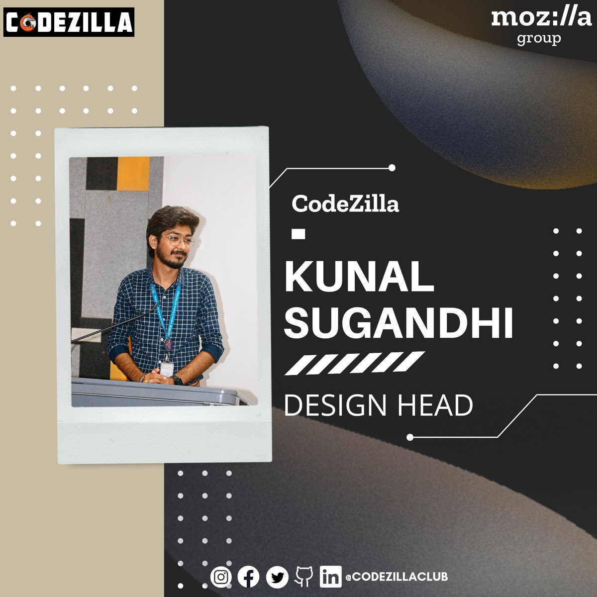 CodezillaClub's tweet image. “🎉 Revealing the Visionaries! We’re excited to introduce our Club Domain Heads for the forthcoming year. Brace yourselves for a year filled with creativity, motivation, and limitless opportunities. 🚀 #ClubHeadsAnnouncement #LeadershipRevealed #TeamAspirations
