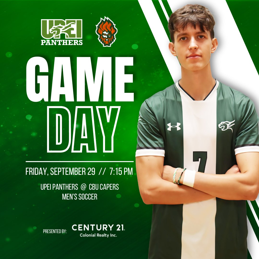UPEIPanthers's tweet image. Another week gone. Another GAME DAY arrives!

FRIDAY, SEPT. 29

HOME🏠:

Mickey Place Tournament🏀 – Visit gopanthersgo.ca for complete schedule

AWAY🚌:

5 PM | WSOC⚽️ vs. CBU
7:15 | MSOC⚽️ vs. CBU

#GoPanthersGo | #Soccer | #Basketball