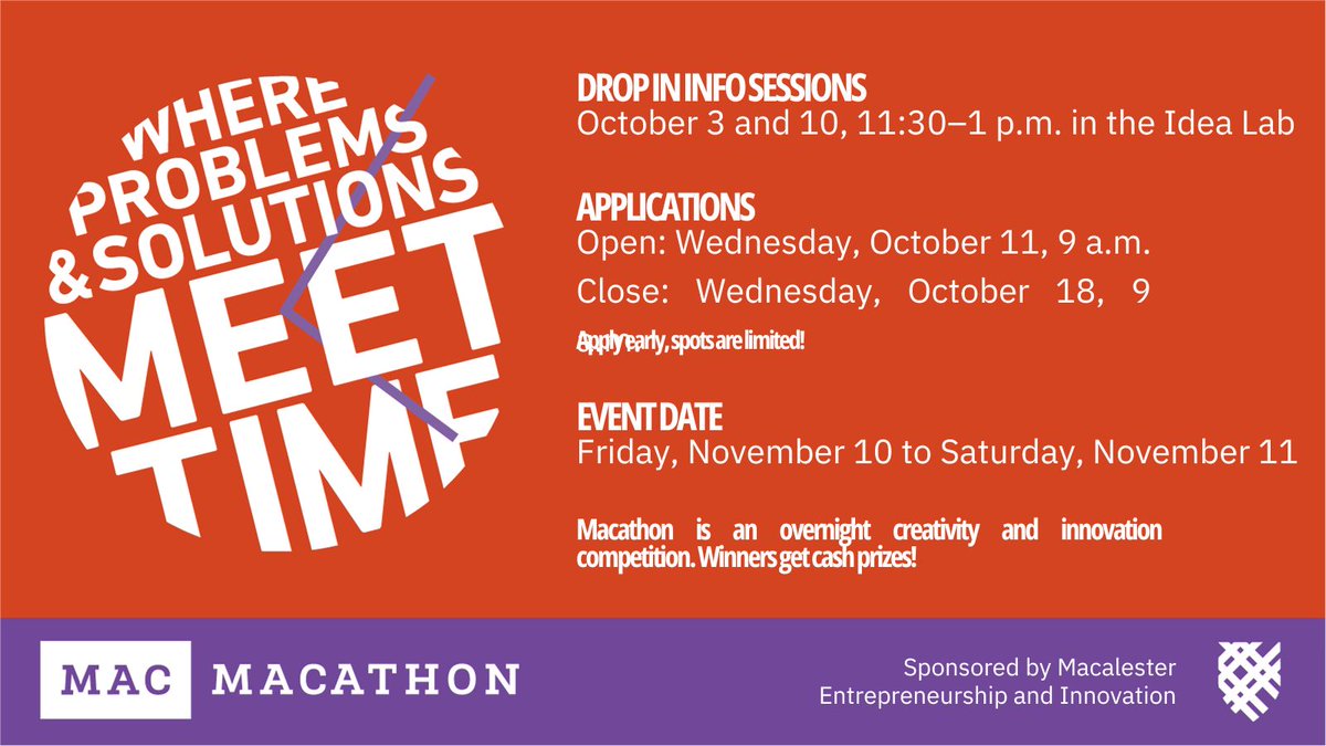 Macalester Entrepreneurship and Innovation tweet media