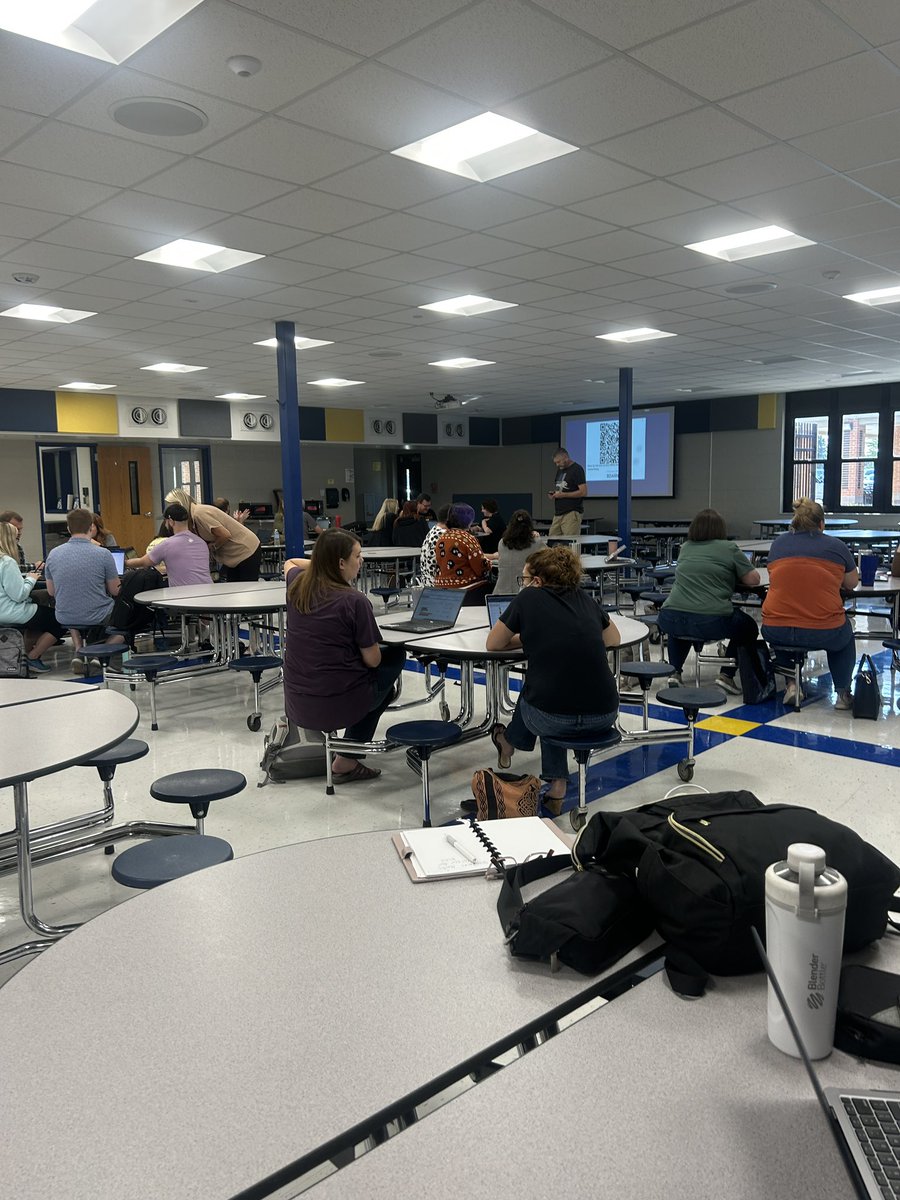 And now 6-12 ELA switches! Middle school teachers get to engage in choice sessions while high school PLC’s explore and collaborate around NWEA assessment data. #WeAreWentzville #WSDlearns